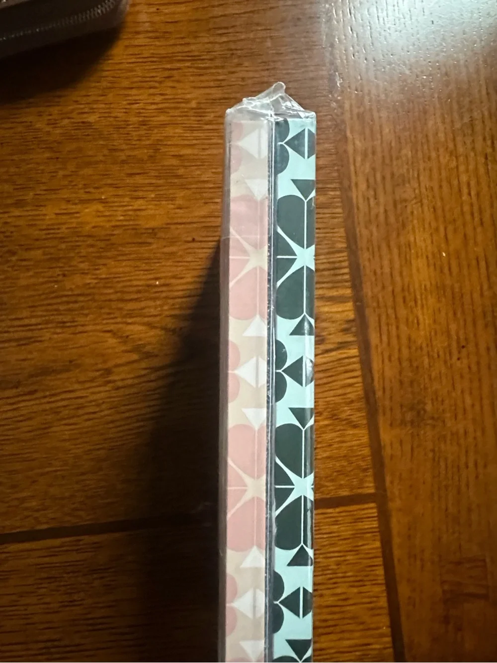 2- pack Kate spade Black & White  Pink & white Clover Hardcover Notebook